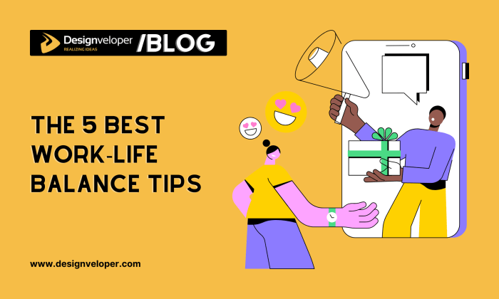 Life balance work infographic tips goals employers should encourage strategies quotes care stress social employee time self career blog personal