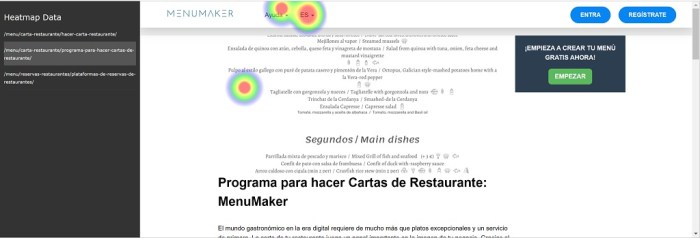 Understanding Website Heatmaps