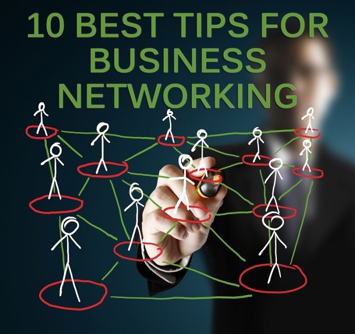 Networking tips professionals business