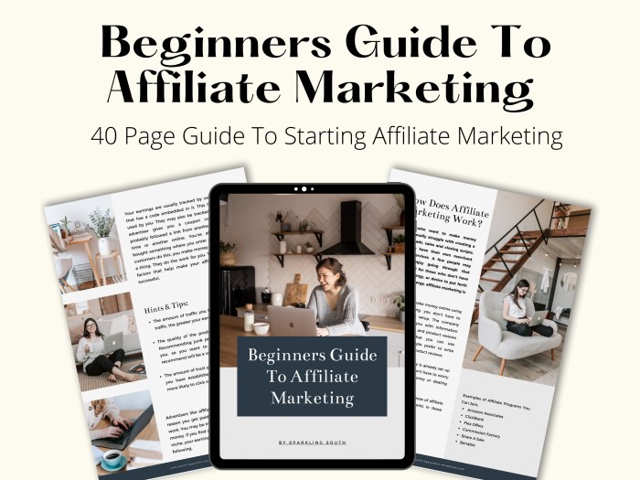 Affiliate marketing complete guide beginners