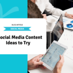 Social Media Content Ideas