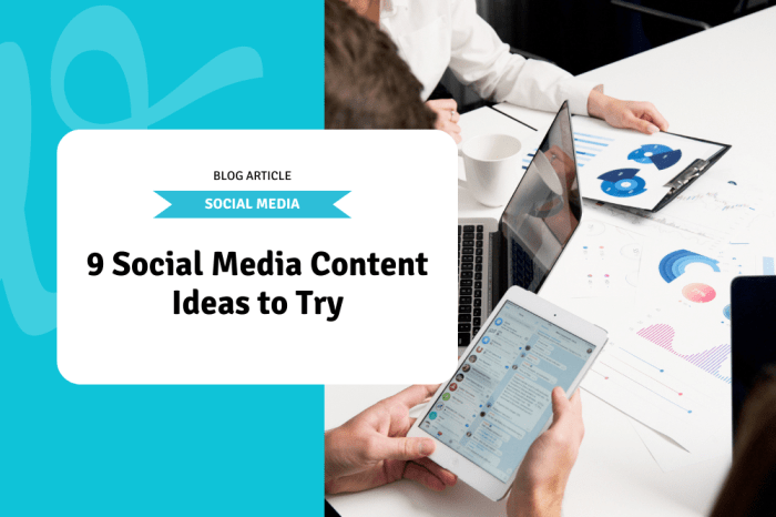 Social Media Content Ideas